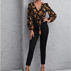 Floral outfit